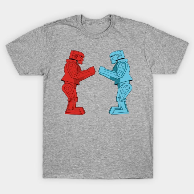 Rock em sock em robots T-Shirt by Elio and the Fox